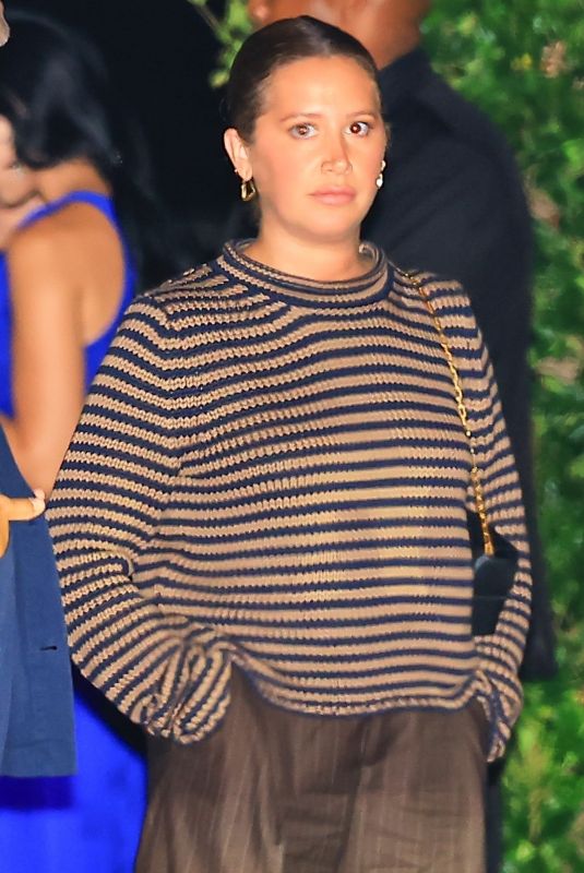 ASHLEY TISDALE Out at Nobu in Malibu 09/20/2025