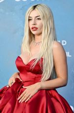 AVA MAX at amfAR Venezia 2025 at The Arsenale in Venice 08/31/2025
