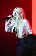 AVA MAX Performs at amfAR Gala Venezia 2025 Presented by World Gold Council at Arsenale in Venice 08/31/2025