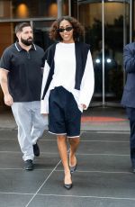 AYO EDEBIRI Out and About in New York City 09/27/2025