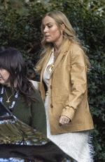 BRIE LARSON on the Set of Close Personal Friends in London 09/21/2025