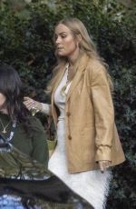 BRIE LARSON on the Set of Close Personal Friends in London 09/21/2025
