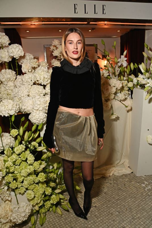 CAMILLE CHARRIERE at ELLE Style Awards 2025 at Brasserie Zedel in London 09/09/2025