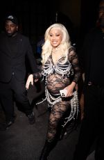 CARDI B Arrives at Highlight Room in Manhattan in New York City 09/18/2025
