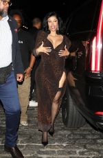 CARDI B Arrives at Raising Cane