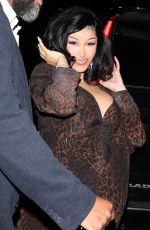 CARDI B Arrives at Raising Cane