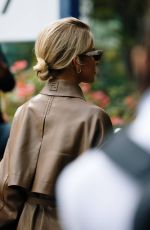 CAROLINE DAUR Arrives at Fendi Fashion Show at Milan Fashion Week 09/24/2025