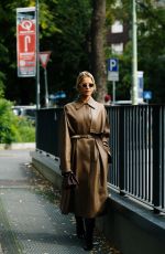 CAROLINE DAUR Arrives at Fendi Fashion Show at Milan Fashion Week 09/24/2025