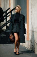 CAROLINE DAUR Outside Prada Fashion Show at Milan Fashion Week 09/25/2025
