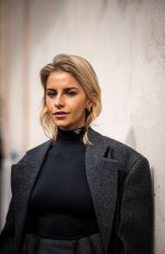 CAROLINE DAUR Outside Prada Fashion Show at Milan Fashion Week 09/25/2025