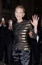 CATE BLANCHETT at Giorgio Armani Fashion Show at Milan Fashion Week 09/28/2025
