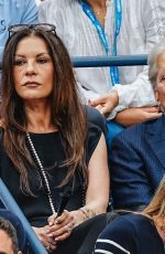 CATHERINE ZETA JONES  at US Open Men