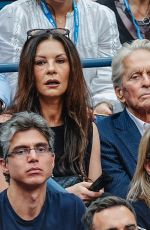 CATHERINE ZETA JONES  at US Open Men
