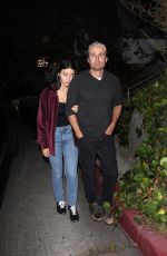 CAYLEE COWAN and Casey Affleck Leaves Vas J Morgan