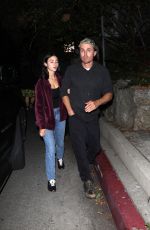 CAYLEE COWAN and Casey Affleck Leaves Vas J Morgan