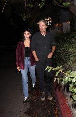 CAYLEE COWAN and Casey Affleck Leaves Vas J Morgan