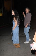 CAYLEE COWAN and Casey Affleck Night Out with friends at Chateau Marmont in West Hollywood 09/27/2025