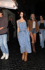 CAYLEE COWAN and Casey Affleck Night Out with friends at Chateau Marmont in West Hollywood 09/27/2025