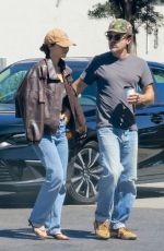 CAYLEE COWAN and Casey Affleck Out for Grocery Shopping in Los Feliz 09/07/2025