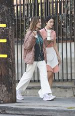 CAYLEE COWAN Out for Coffee with a Friend in Los Feliz 09/23/2025