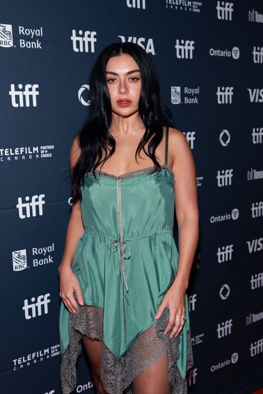CHARLI XCX at Sacrifice Premiere at 2025 Toronto International Film Festival 09/06/2025