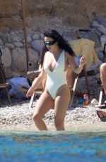 CHARLI XCX in Swimsuit at a Beach in Scopello 09/14/2025