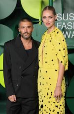 CHIARA FERRAGNI at CNMI Sustainable Fashion Awards at Milan Fashion Week 09/27/2025