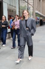 CHLOE MORETZ Arrives at NBC Studios in New York City 09/22/2025