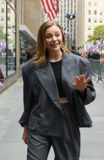CHLOE MORETZ Arrives at NBC Studios in New York City 09/22/2025
