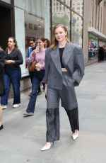 CHLOE MORETZ Arrives at NBC Studios in New York City 09/22/2025