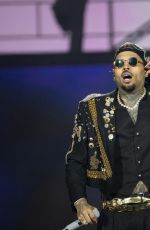 Chris Brown - performs at Truist Park in Atlanta, Georgia 08/30/2025