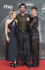 CLAUDIA MORA at Parecido A Un Asesino Premiere at 73rd San Sebastian International Film Festival 09/23/2025