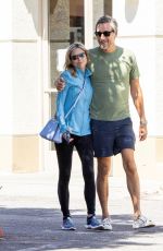 COURTNEY THORNE-SMITH Out Kissing a Mystery Man in Westwood 09/03/2025