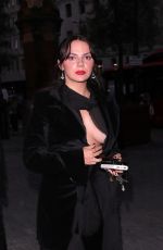 DAFNE KEEN at Harris Reed Show at London Fashion Week in London 09/18/2025