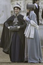 DAISY EDGAR-JONES on the Set of Sense and Sensibility in London 09/05/2025