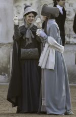 DAISY EDGAR-JONES on the Set of Sense and Sensibility in London 09/05/2025