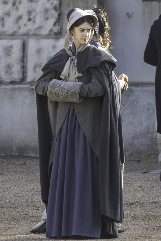 DAISY EDGAR-JONES on the Set of Sense and Sensibility in London 09/05/2025