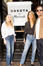DAKOTA FANNING at Dakota for Madewell Collaboration Launch at Fanelli