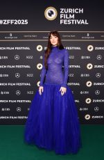 DAKOTA JONSON at 21st Zurich Film Festival Opening Green Carpet in Zurich 09/25/2025