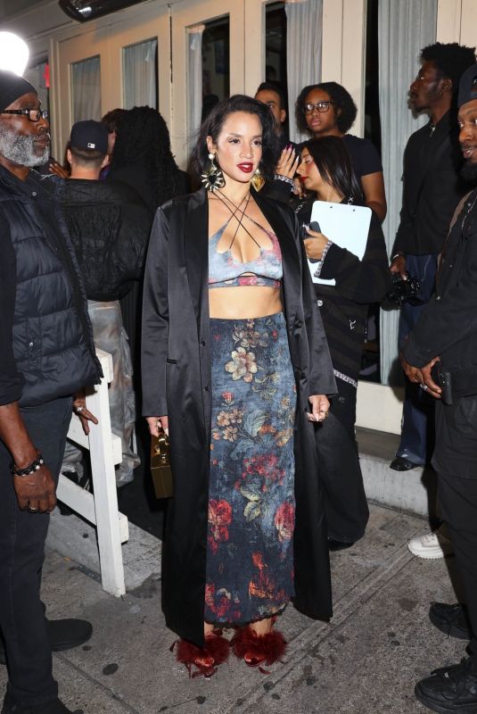 DASCHA POLANCO Arrives at Cardi B and Tokyo Toni