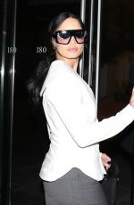 DEMI LOVATO Arrives at Luar Fashion Show at NYFW in New York City 09/15/2025