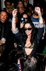 DEMI LOVATO at Paper Magazine x Demi Lovato Boom NYFW Party in New York City 09/15/2025