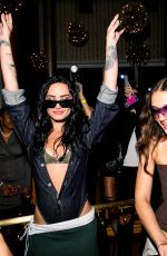 DEMI LOVATO at Paper Magazine x Demi Lovato Boom NYFW Party in New York City 09/15/2025