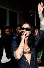 DEMI LOVATO at Paper Magazine x Demi Lovato Boom NYFW Party in New York City 09/15/2025