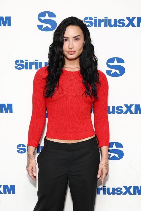 DEMI LOVATO at SiriusXM Studios in New York City 09/16/2025
