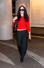 DEMI LOVATO Outside Waldorf Astoria in New York City 09/16/2025