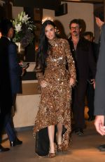 DEMI MOORE Leaves Gucci After-party in Milan 09/23/2025