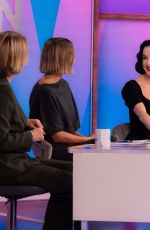 DITA VON TEESE at Loose Women Show in London 09/19/2025