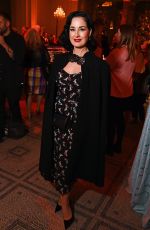 DITA VON TEESE at Marie Antoinette Style VIP Private View in London 09/17/2025