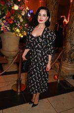 DITA VON TEESE at Marie Antoinette Style VIP Private View in London 09/17/2025